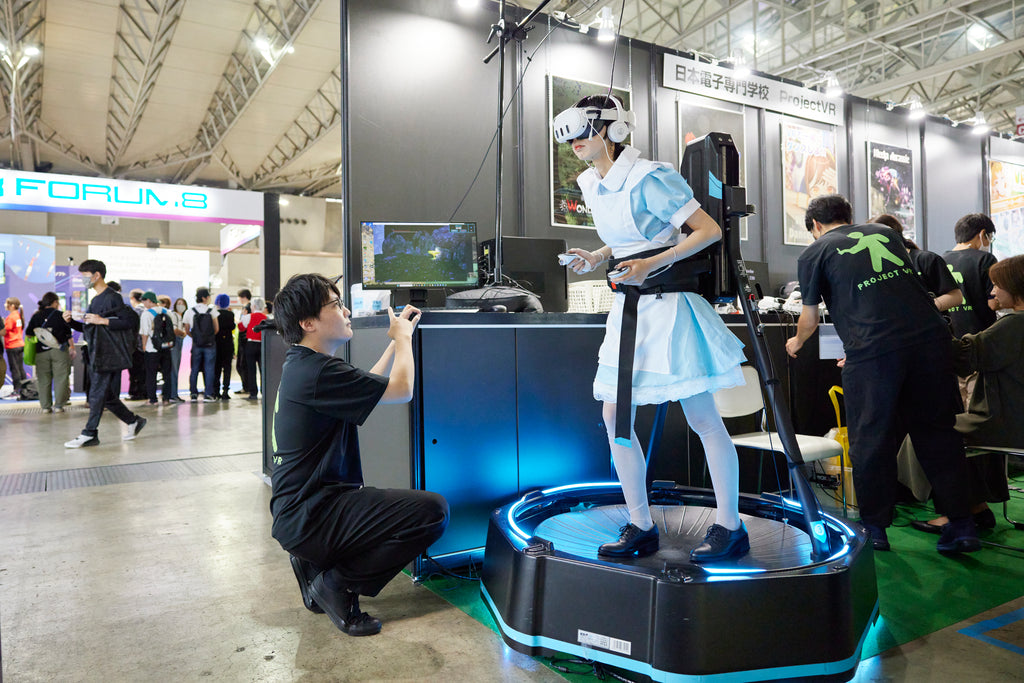 TOKYO GAME SHOW 2024: 日本電子専門学校、ホール10でKATWALKを活用した最先端VR体験を提供