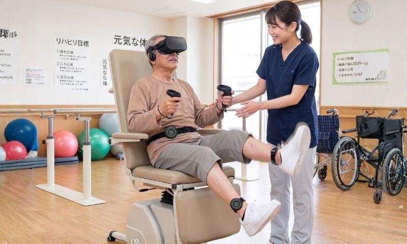 KAT locoS 座位リハビリ活用イメージ