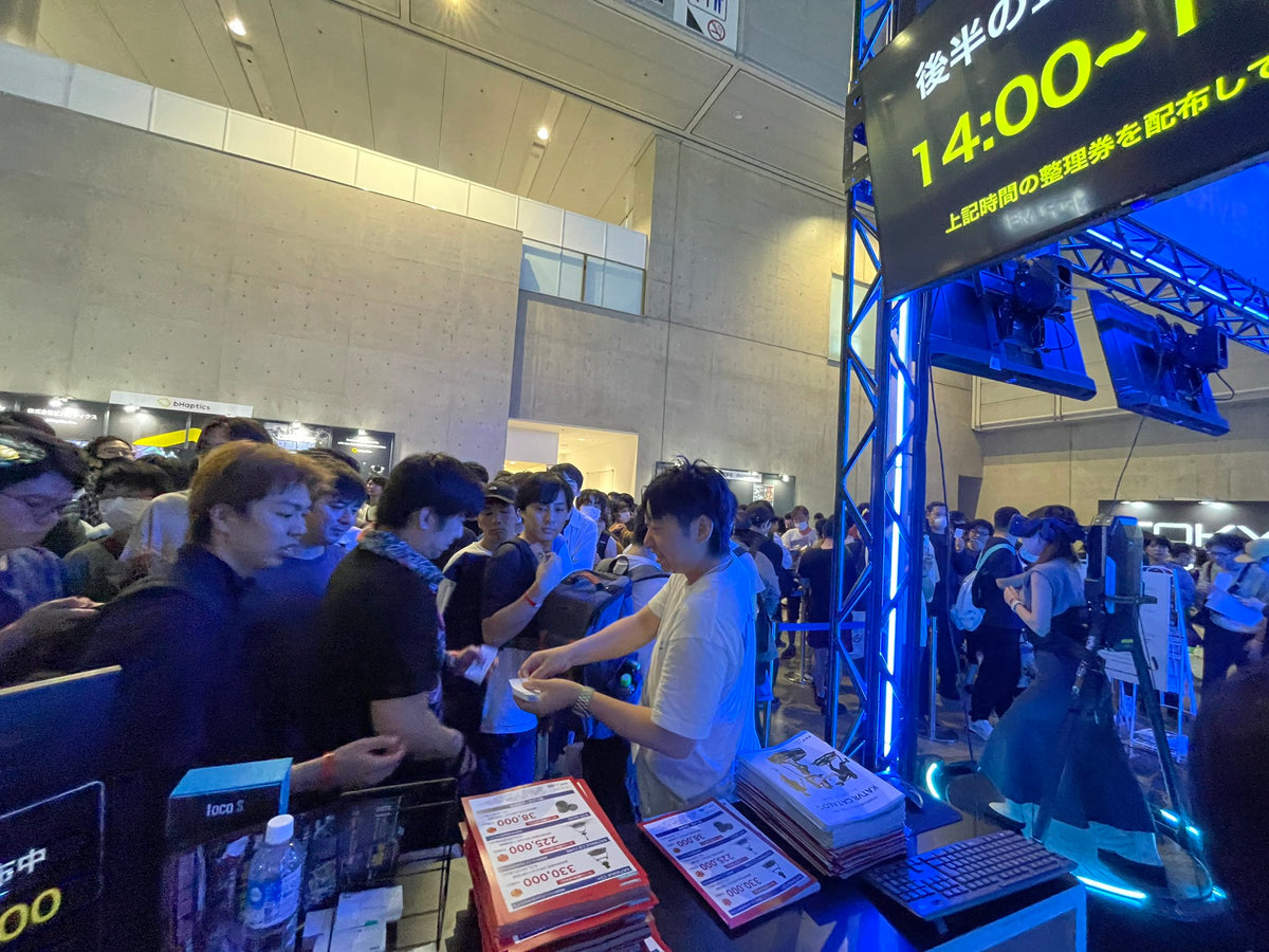 KATVRJAPAN、TGS2023でのKATWALKminiSゲーム体験が大好評！