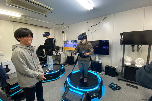 会津大学 A-PxLがKATWALK体験！新たなVR（XR)開発への挑戦