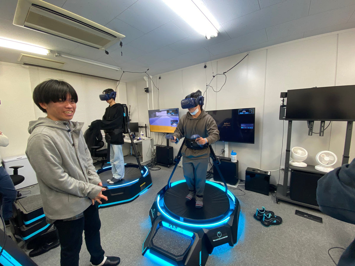 会津大学 A-PxLがKATWALK体験！新たなVR（XR)開発への挑戦