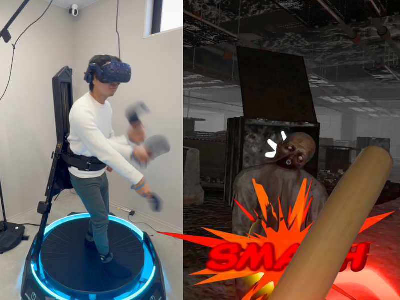 ゾンビをバットでしばく！！