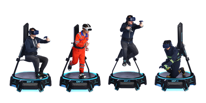 VRトレッドミルのイメージ