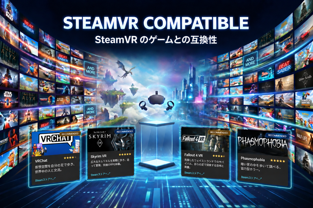 SteamVR のゲームとの互換性